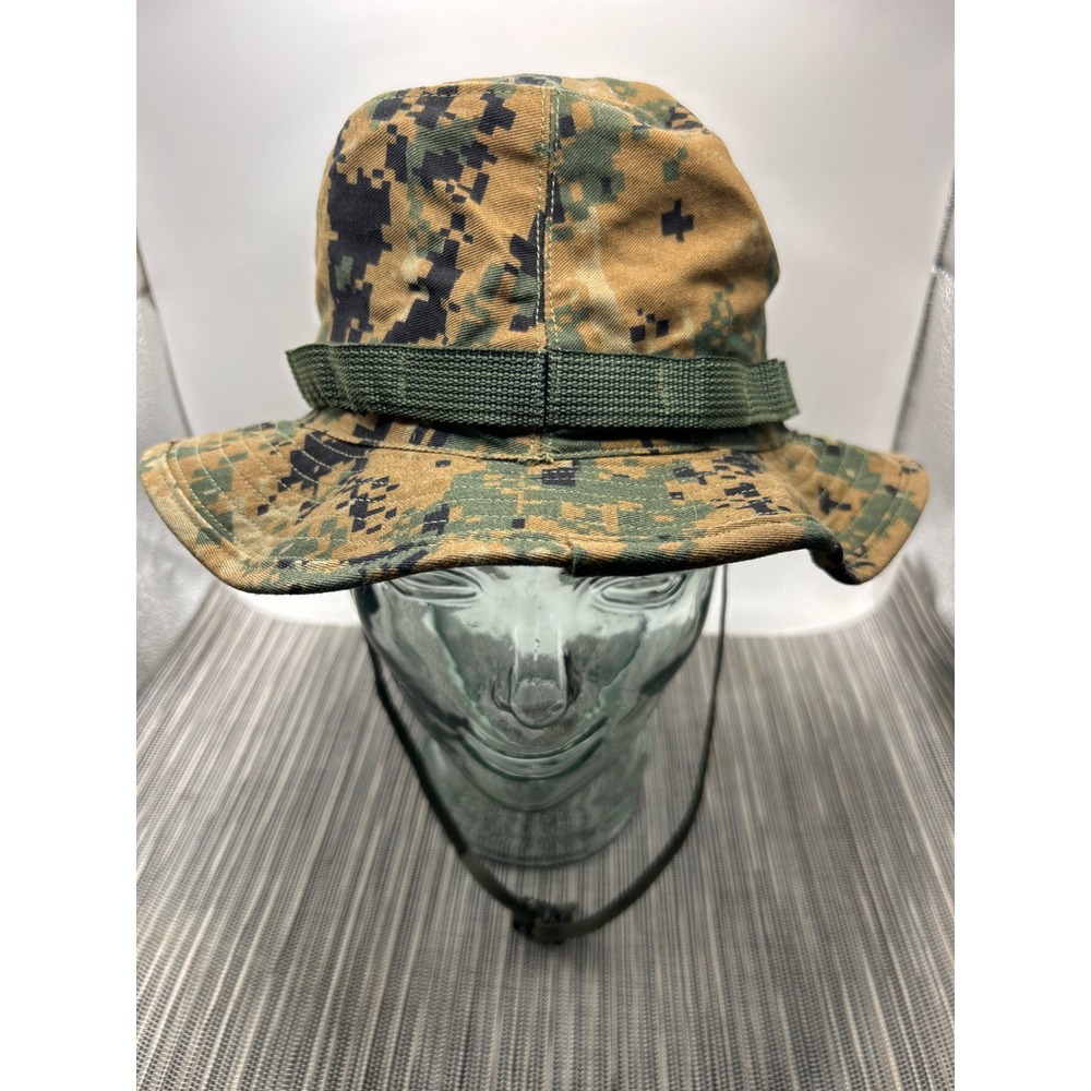 USMC MARPAT Woodland Boonie Hat Sekri Industries Small Digital Camo Field Cover